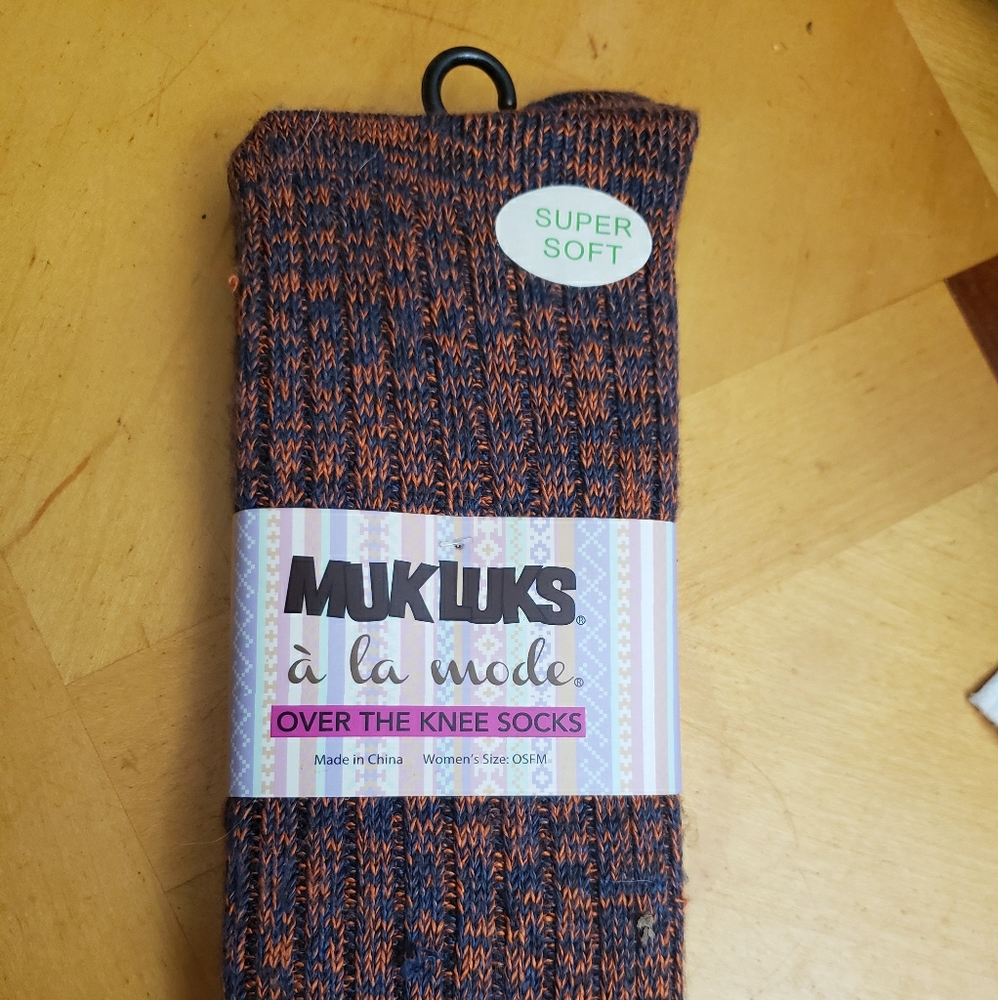 Mukluks over the knee socks